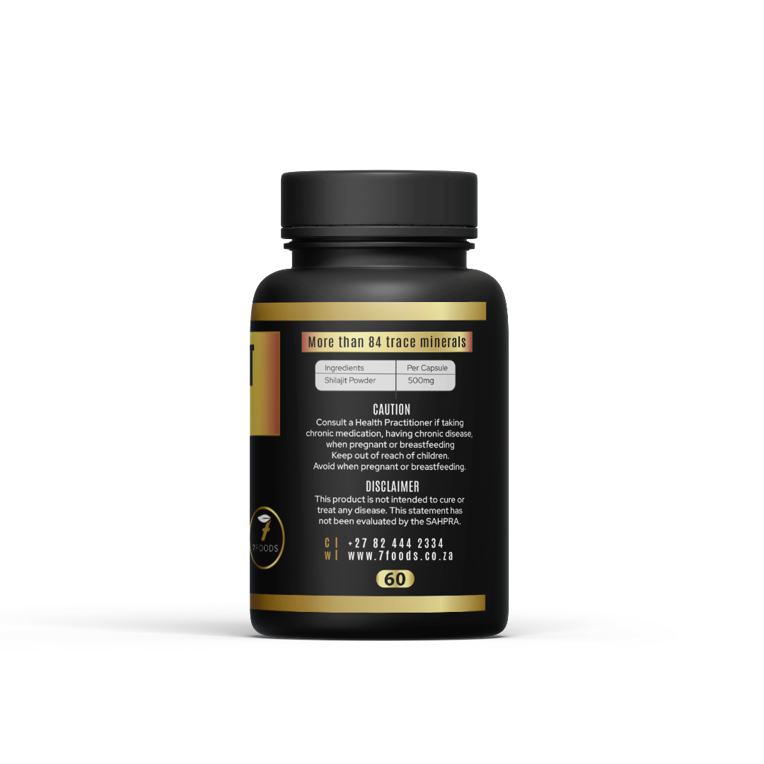 7 Foods- Shilajit-60 Capsules