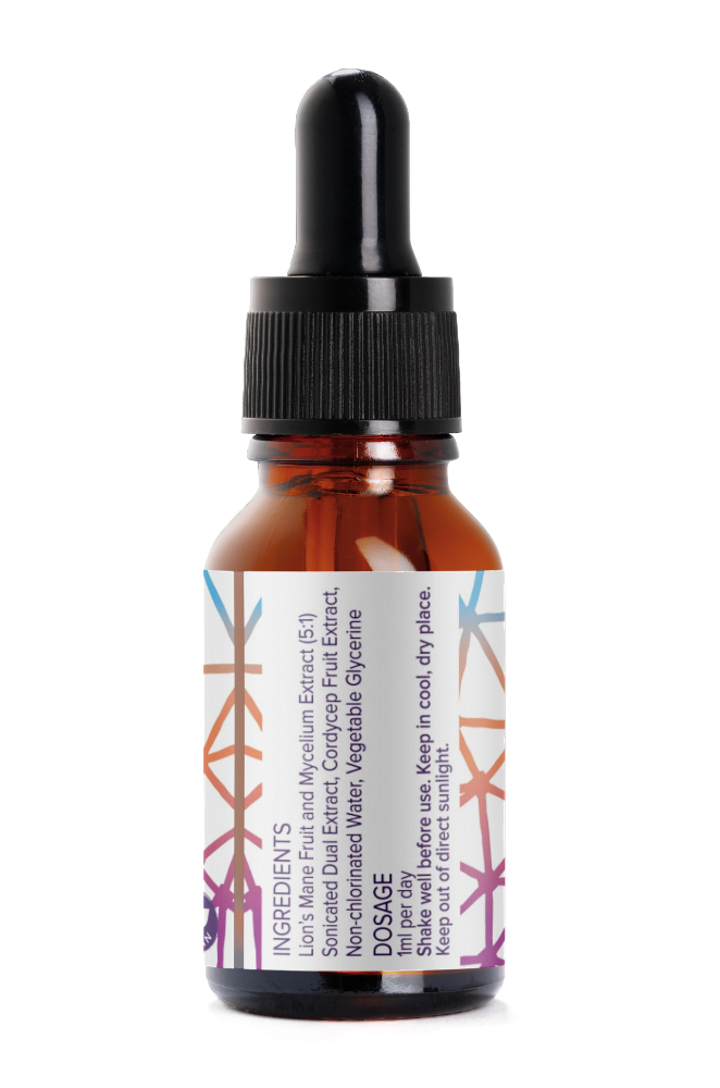 Neurosil - Brainwave- Lion's Mane & Cordyceps Blended Tincture