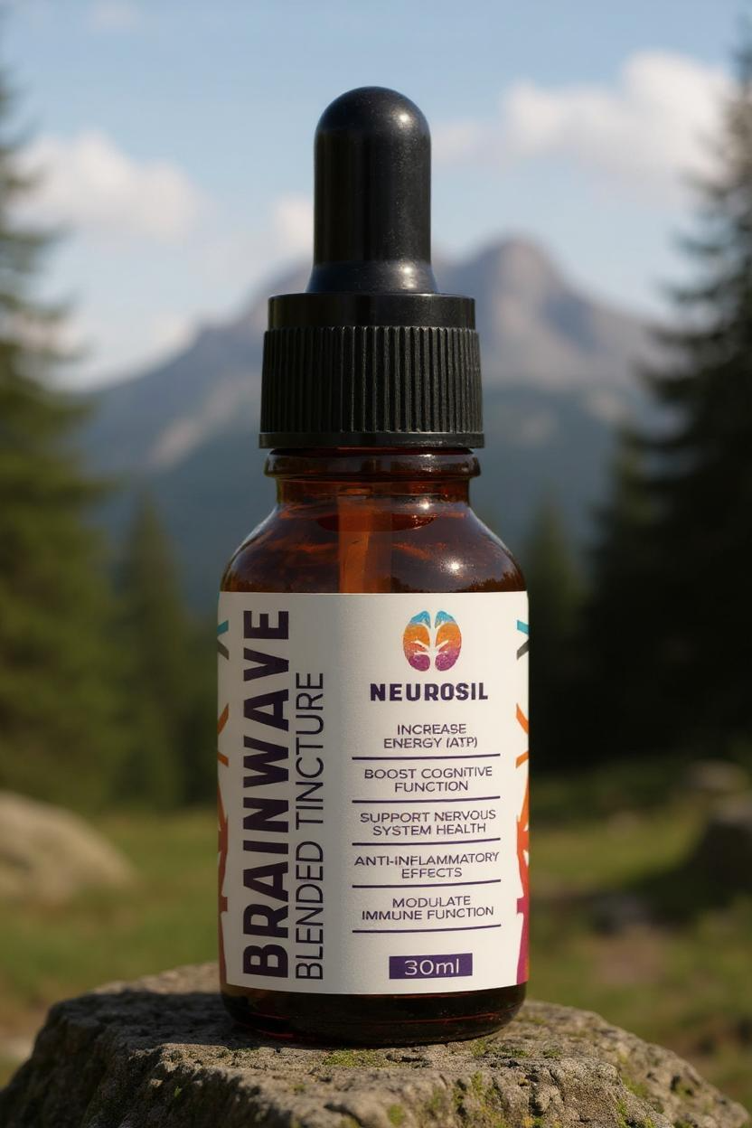 Neurosil - Brainwave- Lion's Mane & Cordyceps Blended Tincture