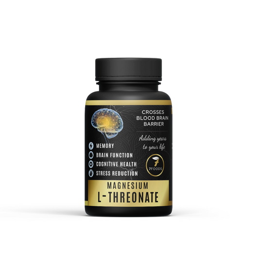7Foods-Magnesium L-Threonate-30 Capsules