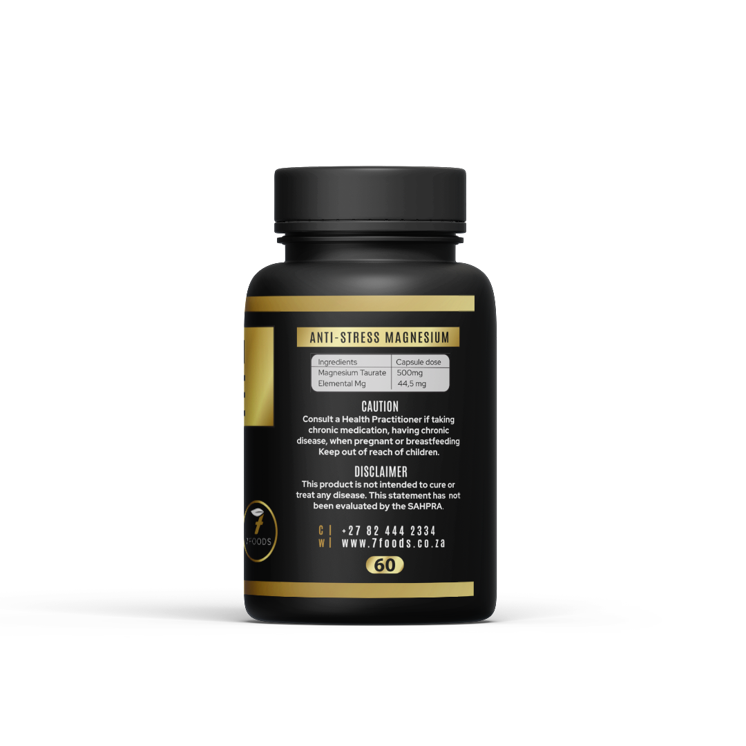 7 Foods-Magnesium Taurate-60 Capsules