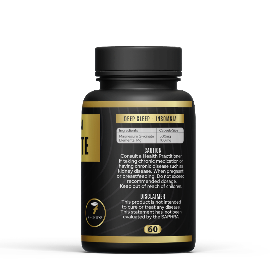7Foods- Magnesium Glycinate- 60 Capsules