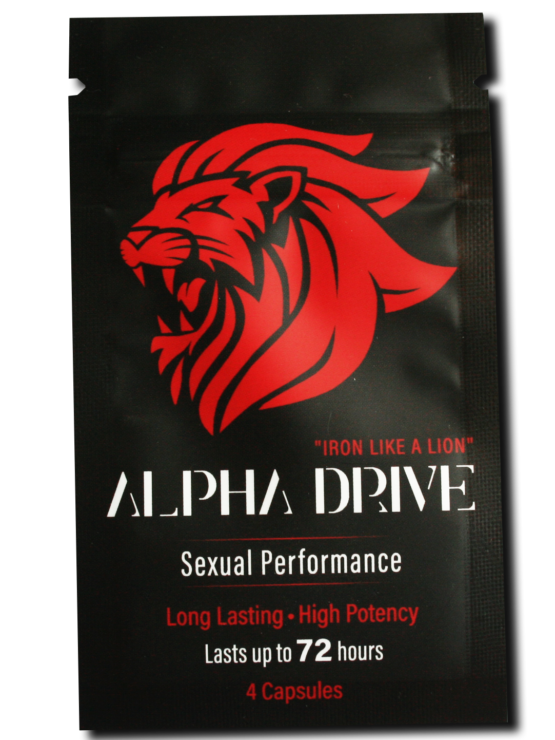 (x4) ALPHA DRIVE - PEAK SEXUAL PERFORMANCE PILLS (HIGH CONCENTRATION)