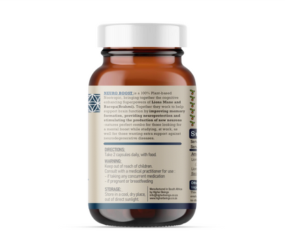 HÖHERE WESEN | NEURO-BOOST | LÖWEN MÄHNE &amp; BACOPA