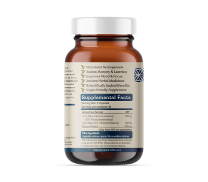 HÖHERE WESEN | NEURO-BOOST | LÖWEN MÄHNE &amp; BACOPA